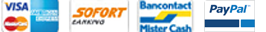 Credit Card, DIRECTebankgin, MisterCash, PayPal